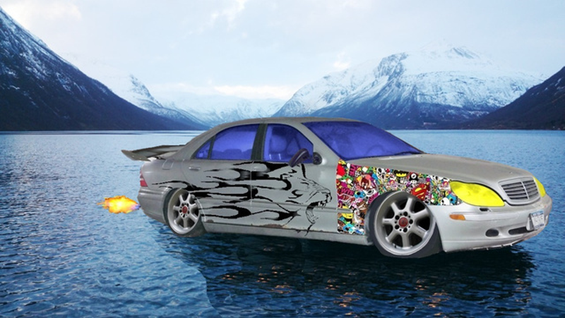 Illustration for article titled What's Better Than A Subaru That Can Drive On Water?